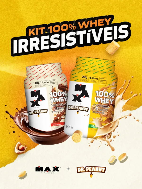 Kit 100% Whey "Irresistible"